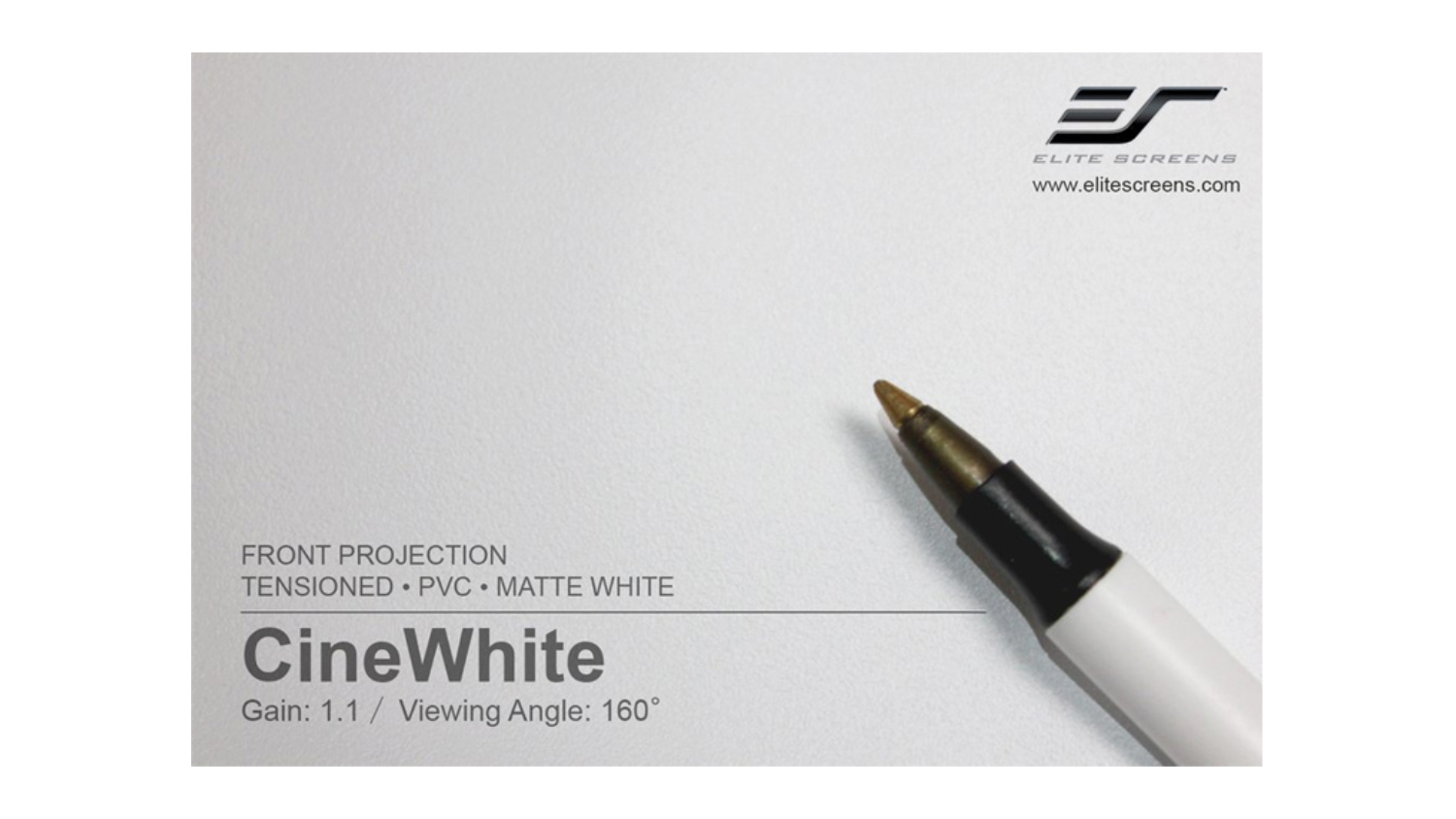 Elite Screens Fixed Frame Projector Screen 150" (16:9)