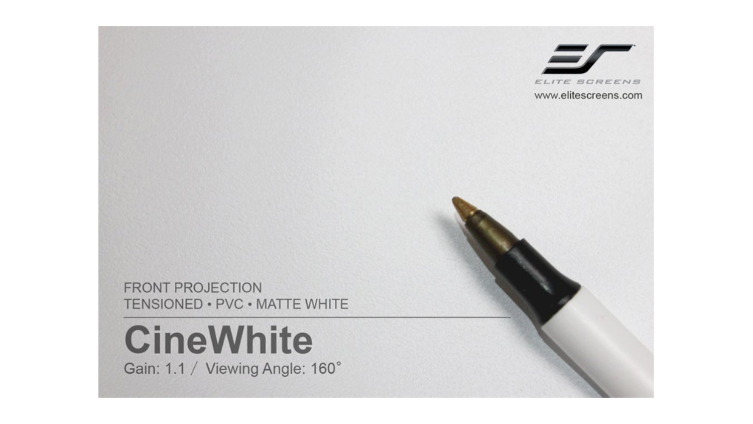 Elite Screens Fixed Frame Projector Screen 92" (16:9)