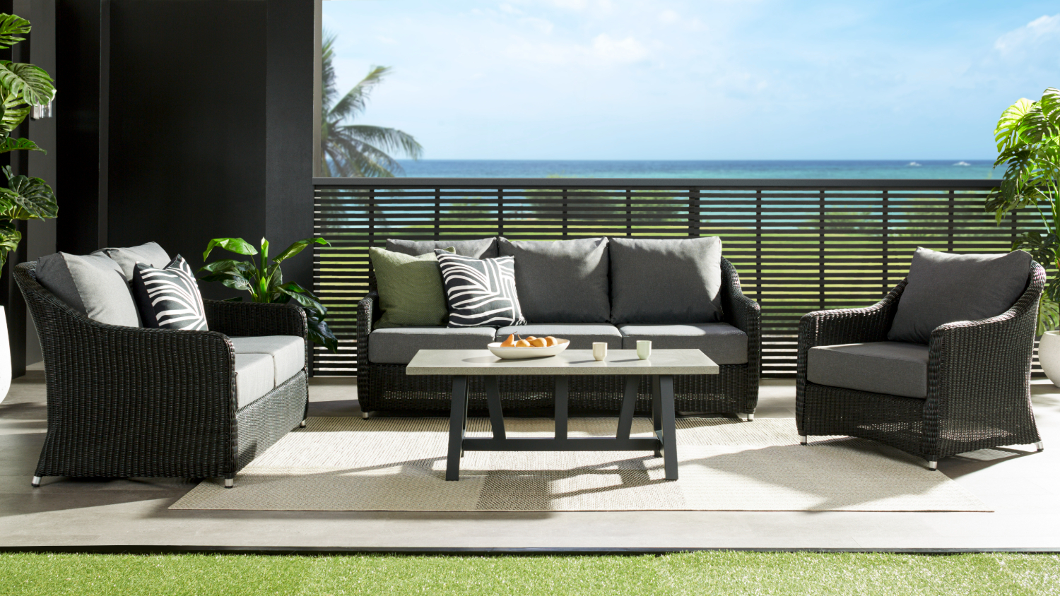 Toulouse 2 Seater Outdoor Sofa