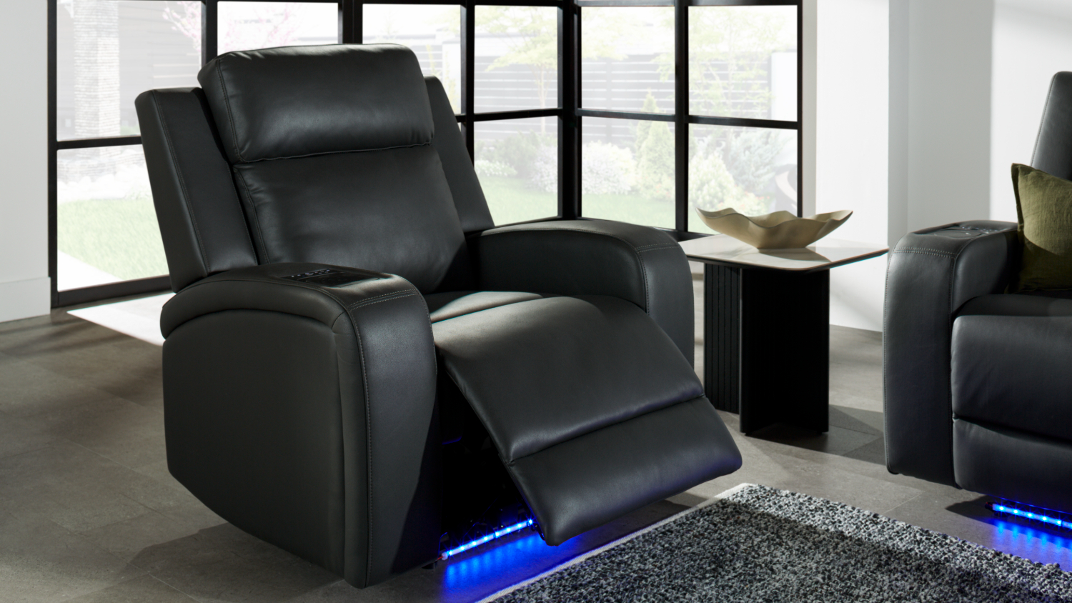 Quantum Fabric Electric Recliner Chair