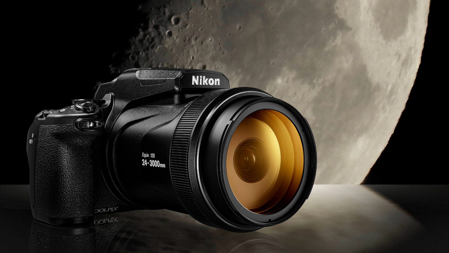 Nikon Coolpix P1100 Digital Zoom Camera - Black (VQA170AA)