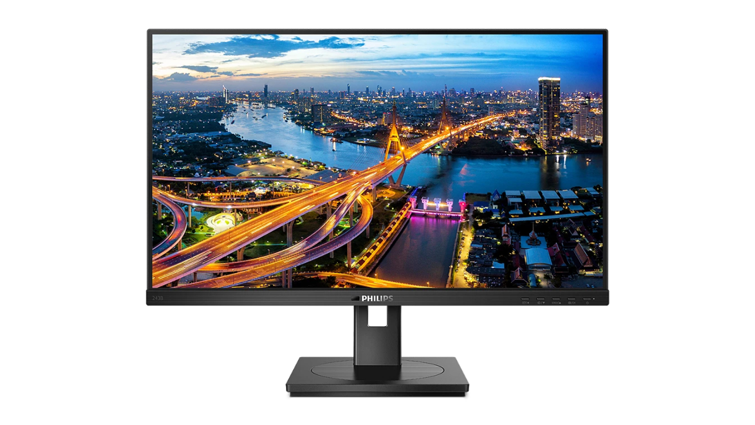 Philips 23.8" LCD Monitor with USB-C Connection - 1920x1080 75Hz 4ms IPS Panel