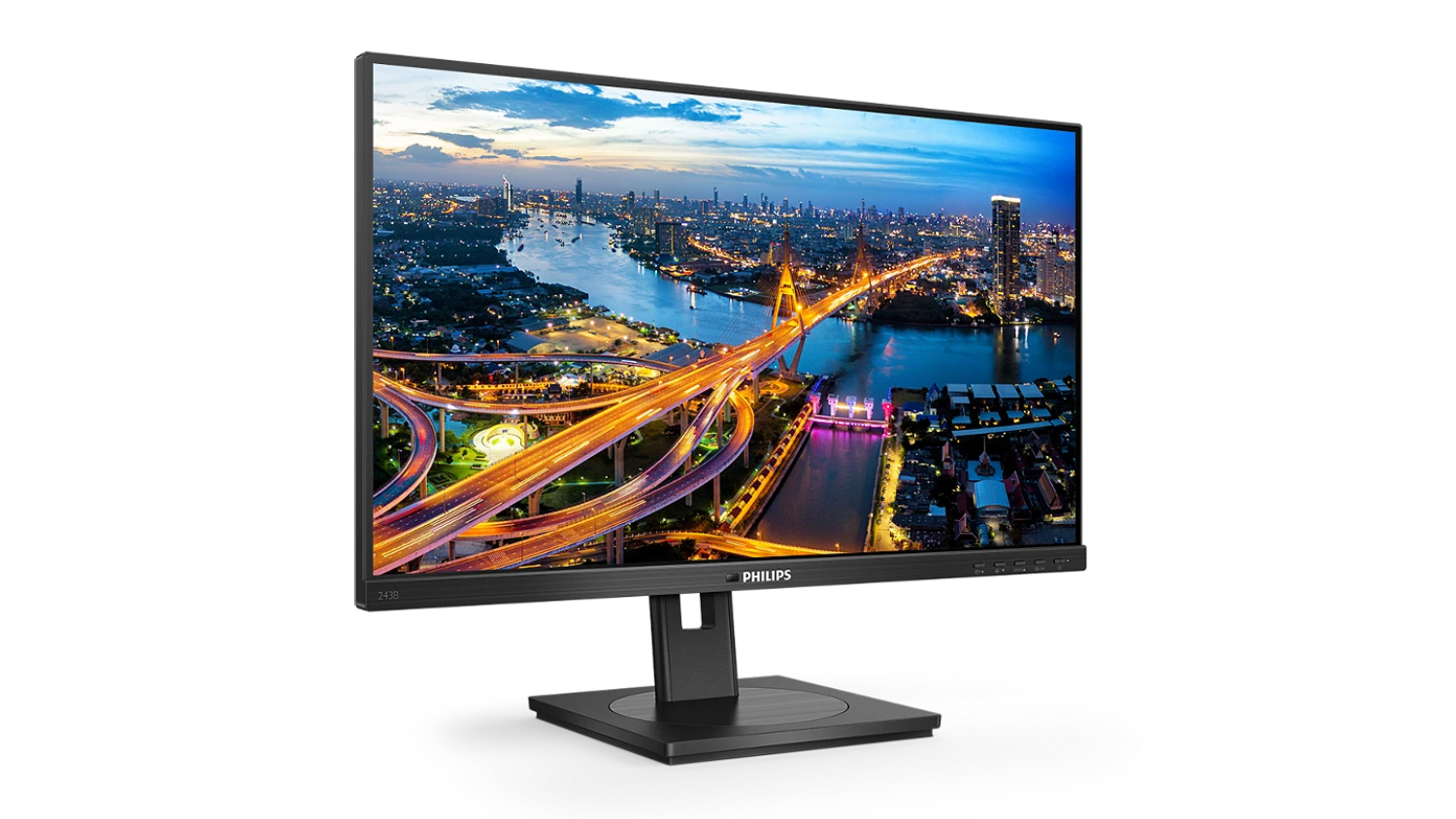 Philips 23.8" LCD Monitor with USB-C Connection - 1920x1080 75Hz 4ms IPS Panel