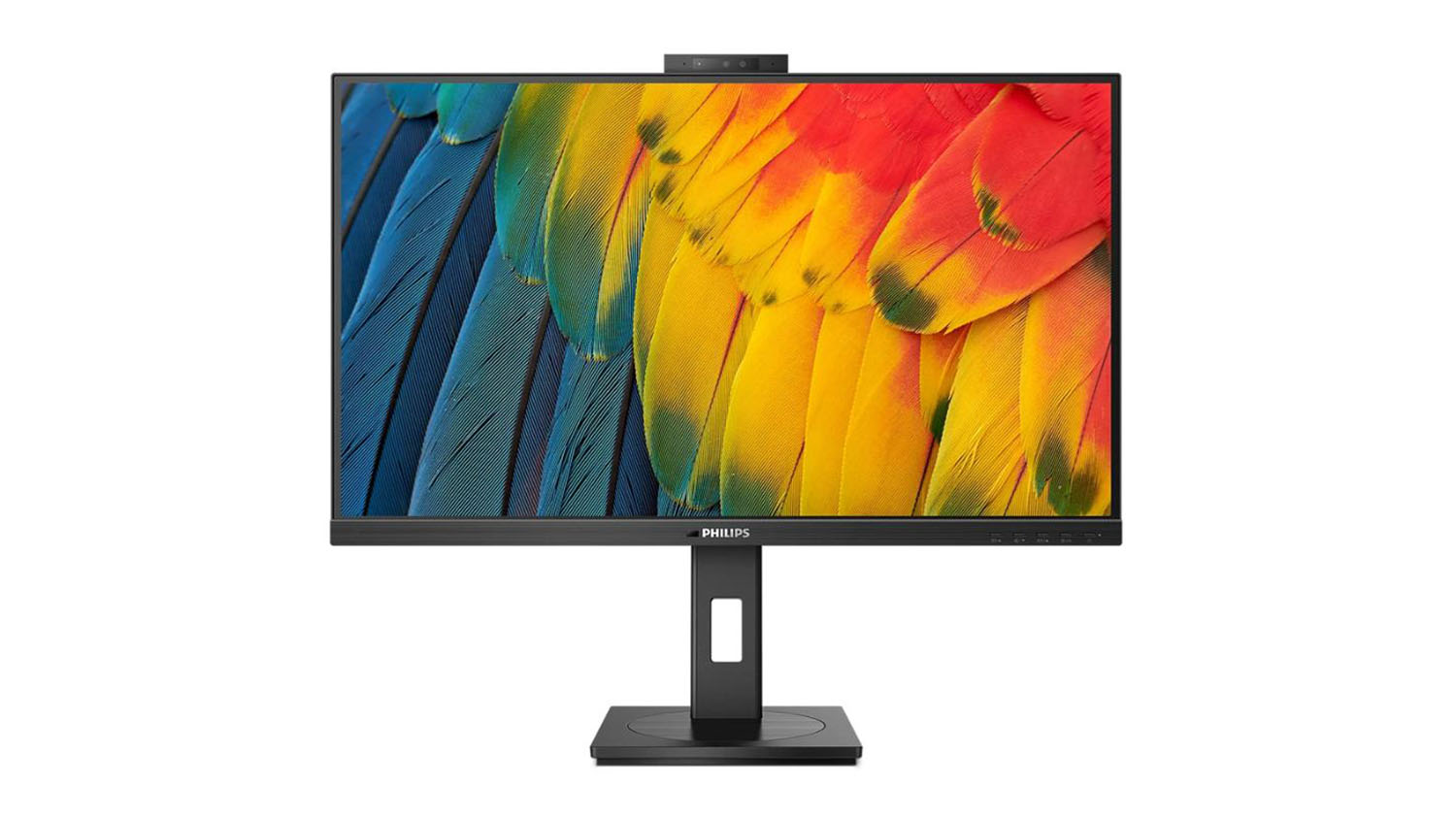 Philips 23.8" Business-Ready Monitor with USB-C Connection, Windows Hello, Pop-Up Webcam - 1920x1080 75Hz 4ms IPS Panel