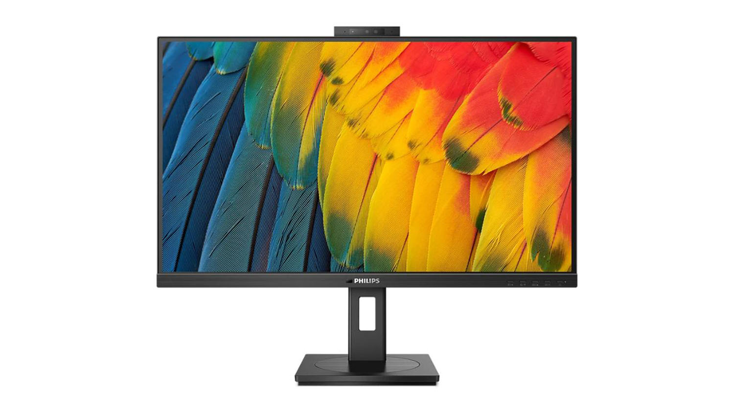 Philips 27" Business-Ready Monitor with USB-C Connection, Windows Hello, Pop-Up Webcam - 2560x1440 75Hz 4ms IPS Panel