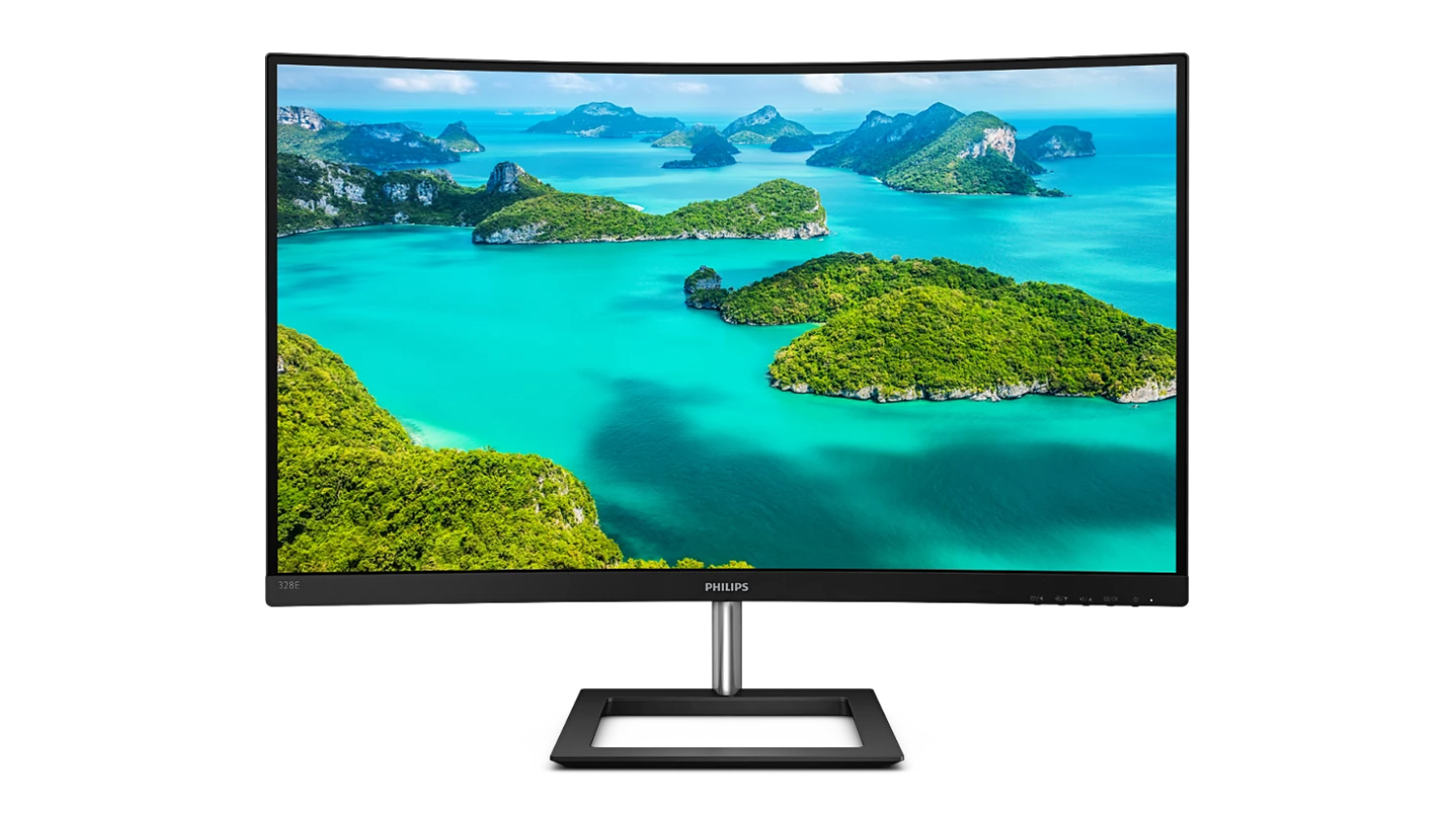 Philips 32" Curved 4K UHD LCD Monitor with PowerSensor - 3840x2160 60Hz 4ms VA Panel