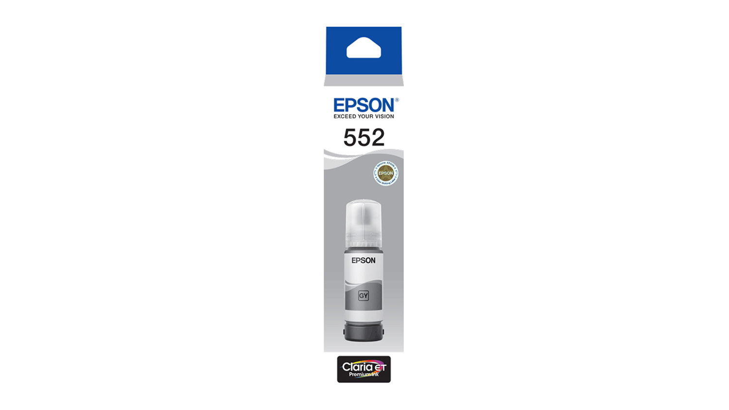 Epson EcoTank T552 Ink Bottle - Grey (Up to 6700 Pages)