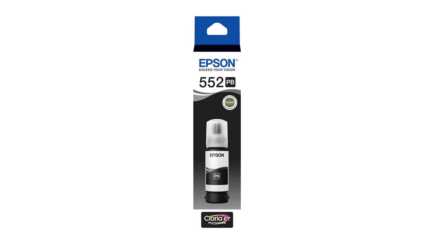Epson EcoTank T552 Ink Bottle - Photo Black (Up to 7300 Pages)