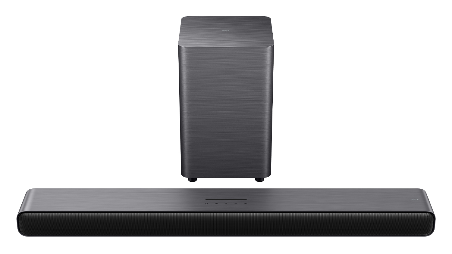 TCL 2.1 Channel Soundbar with Subwoofer - Wireless - Black (S55H)