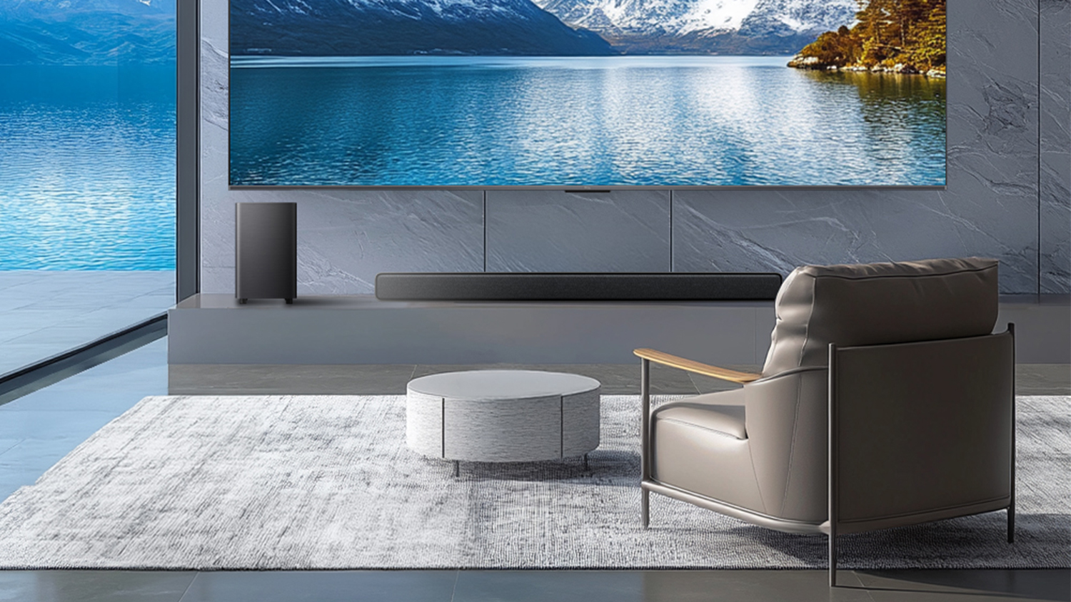 TCL 2.1 Channel Soundbar with Subwoofer - Wireless - Black (S55H)