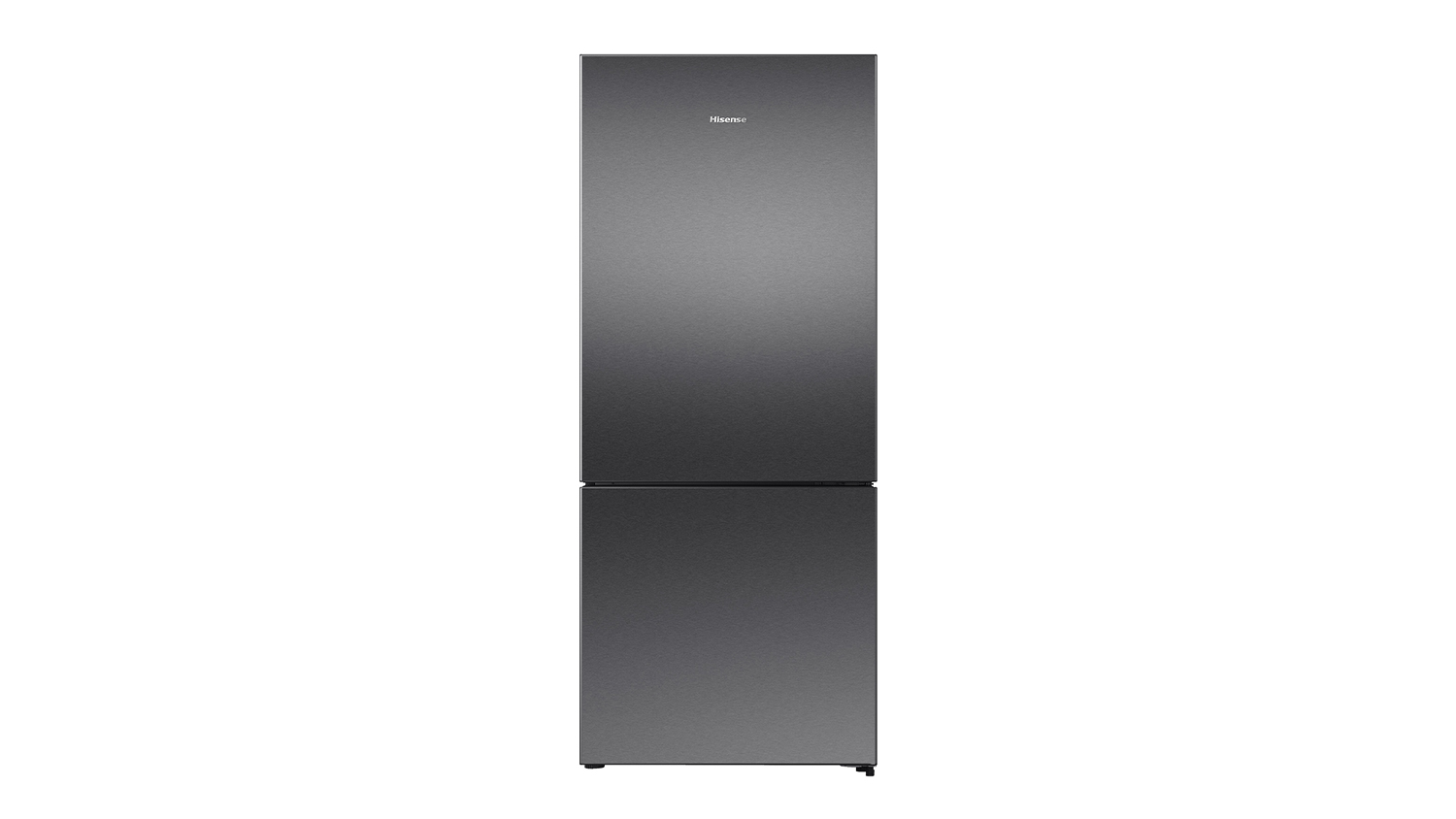 Hisense 417L Bottom Mount Fridge Freezer - Dark Stainless (HRBM418E)