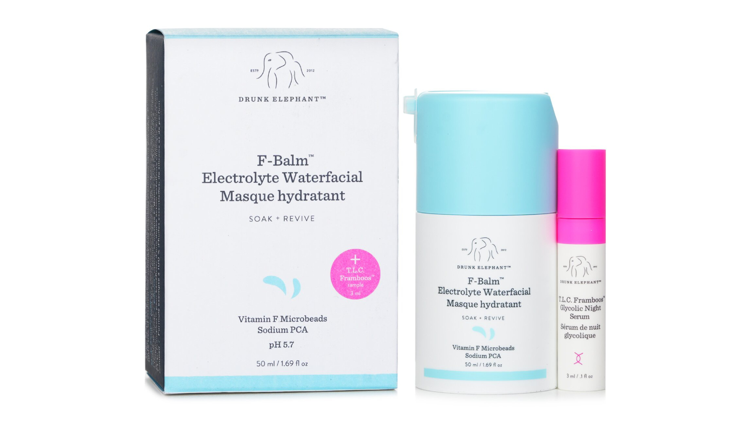 Drunk Elephant F-Balm Electrolyte Waterfacial - 50ml/1.69oz