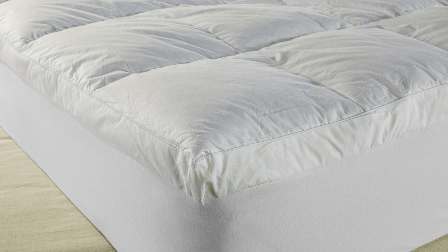 Dual Layer Feather & Down Mattress Topper by L'Avenue Luxury