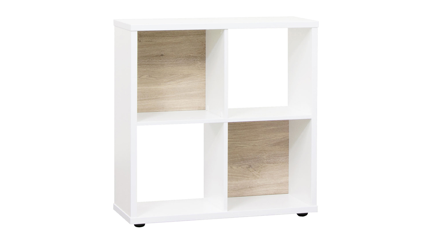 Otis 4 Box Bookcase 800 - Oak Contrast