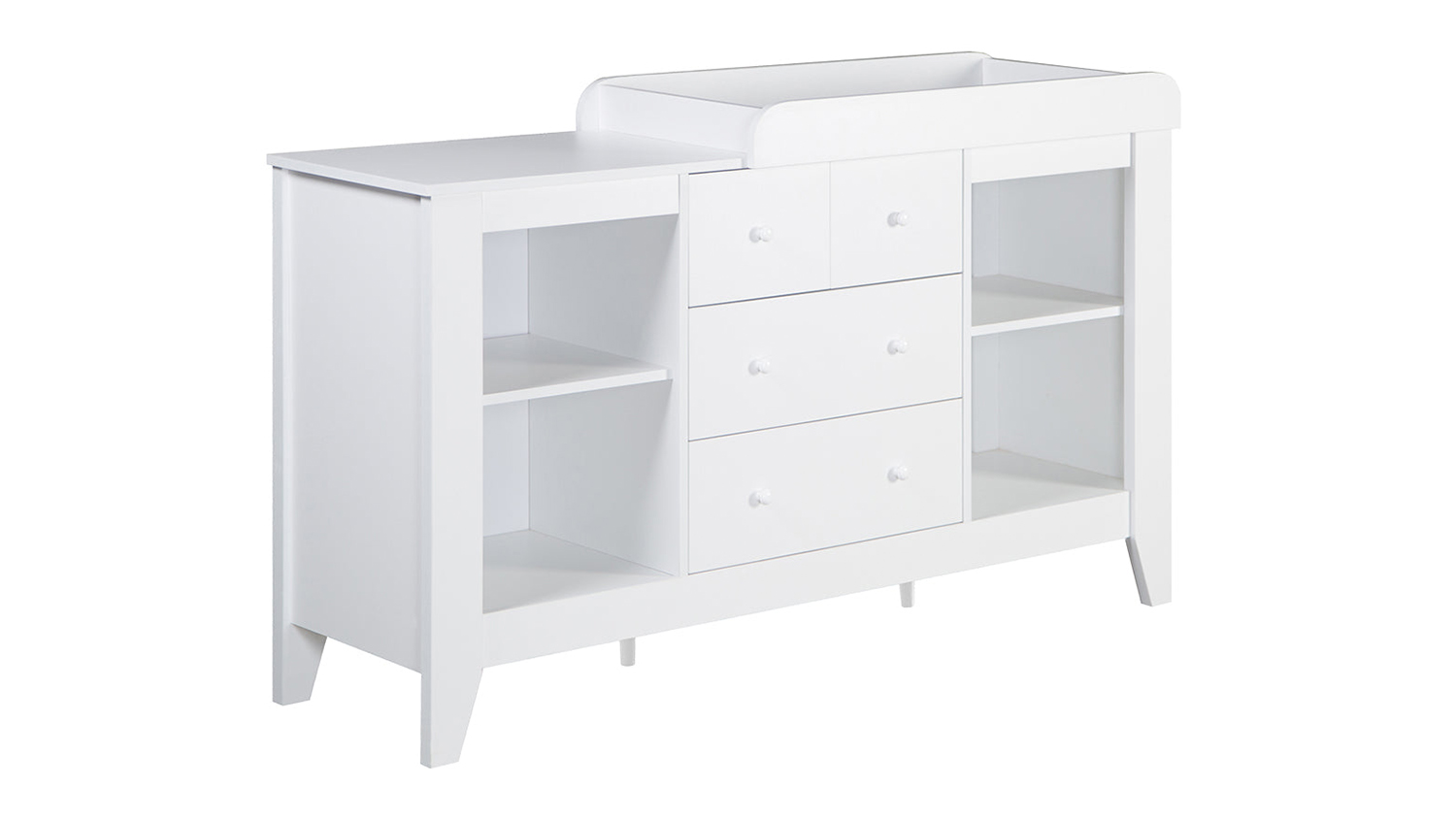 TSB Living Nursery Changing Table with Storage, Drawers