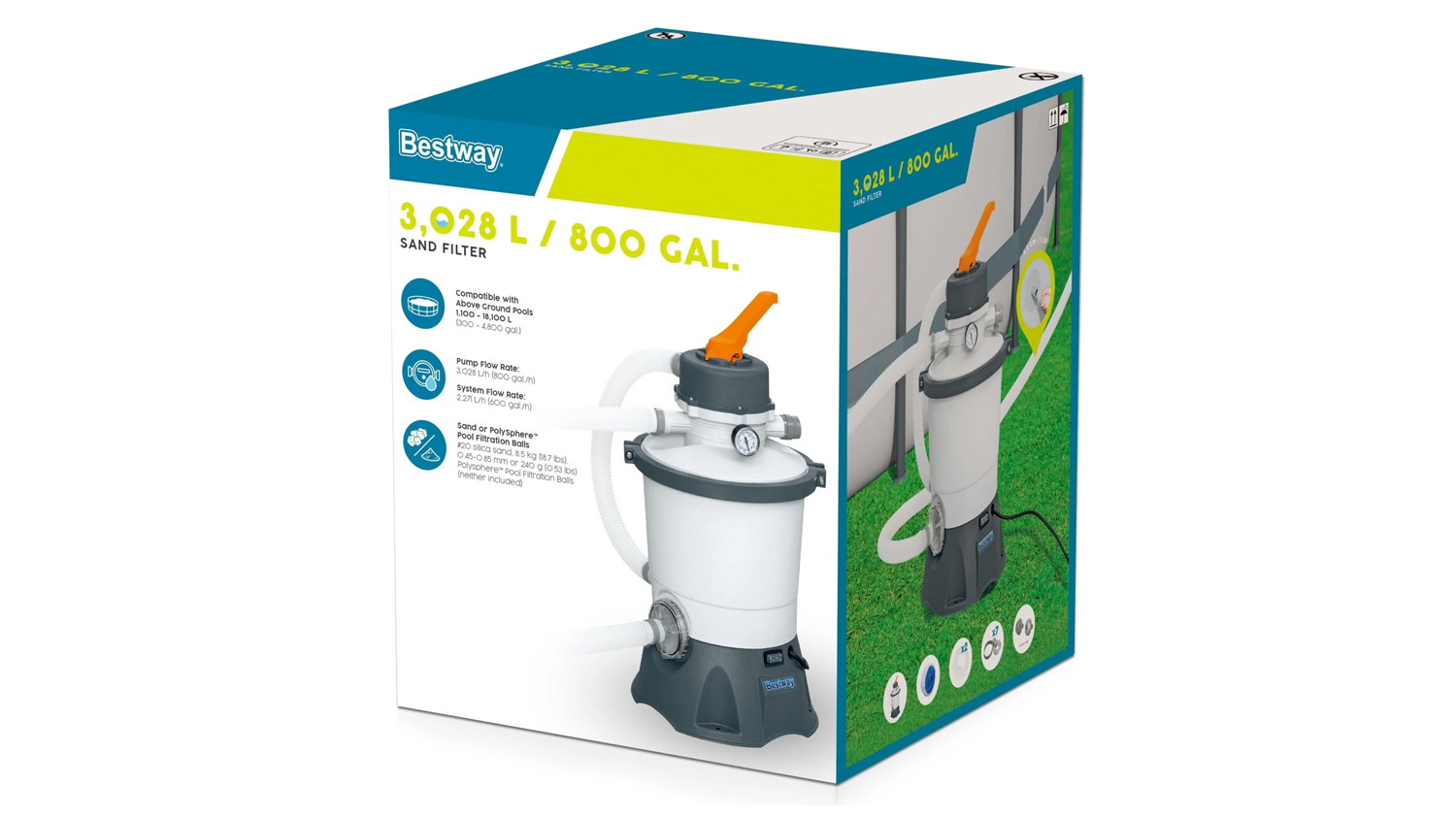 TSB Living Bestway FlowClear Sand Filter Pump