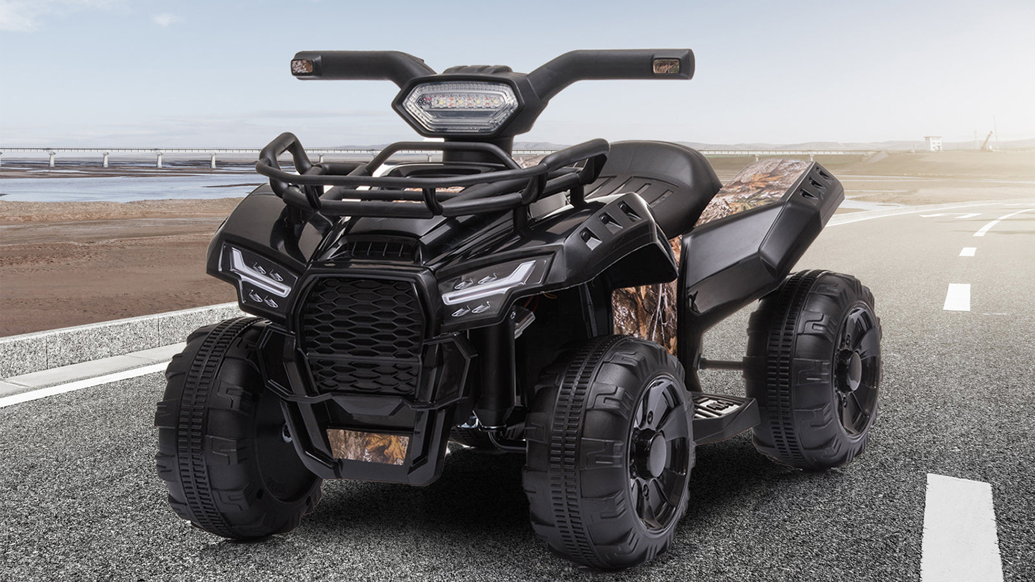TSB Living Ride-On Car - Black ATV