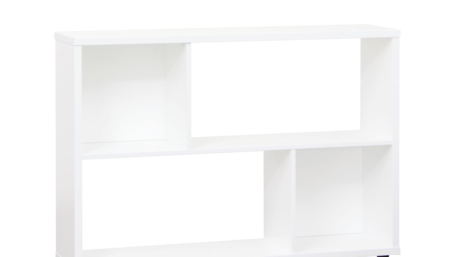 Otis 4 Box Bookcase 1200 - All White