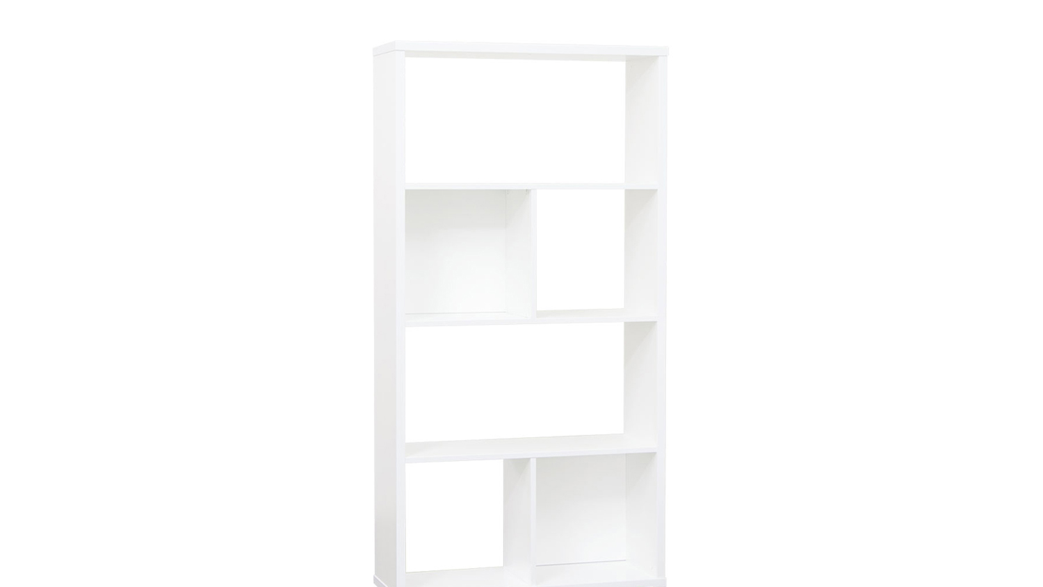Otis 6 Box Bookcase 800 - All White