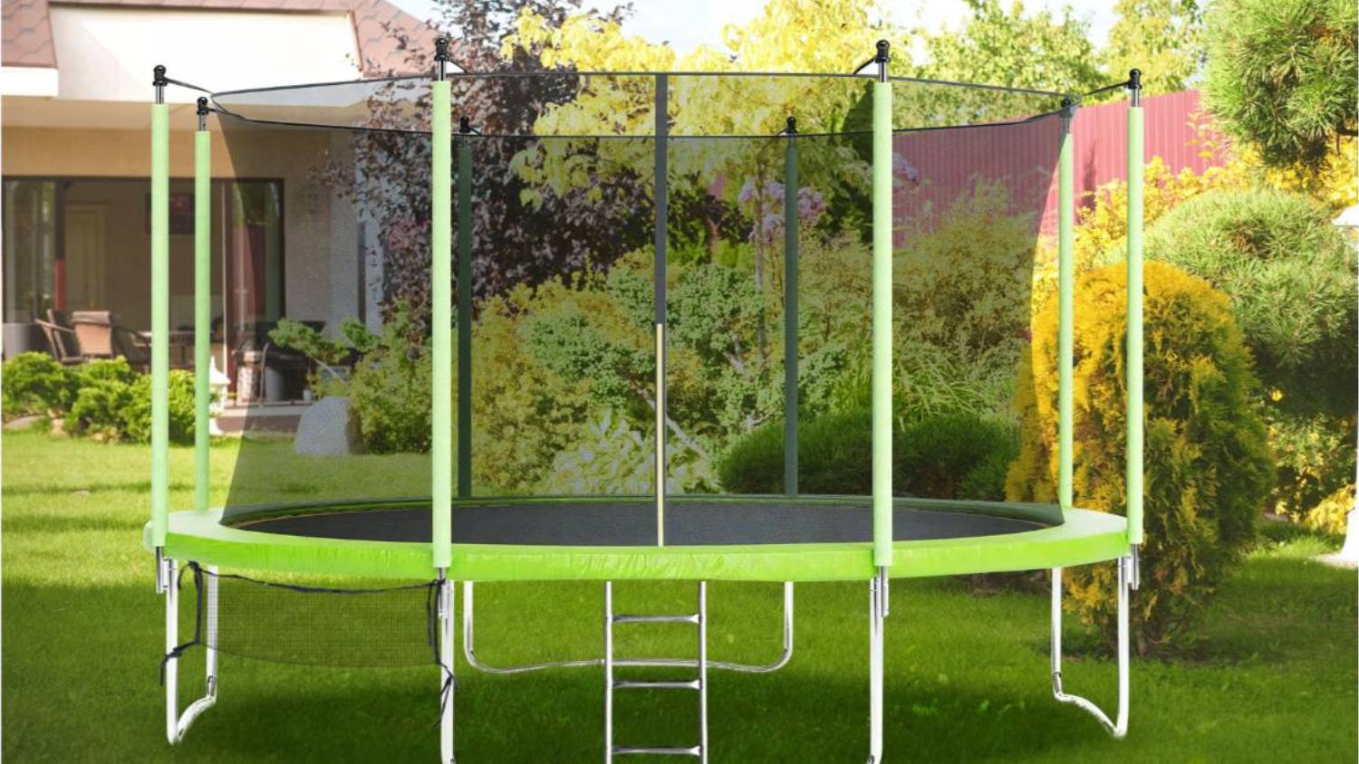TSB Living Trampoline 3.6m - Lime