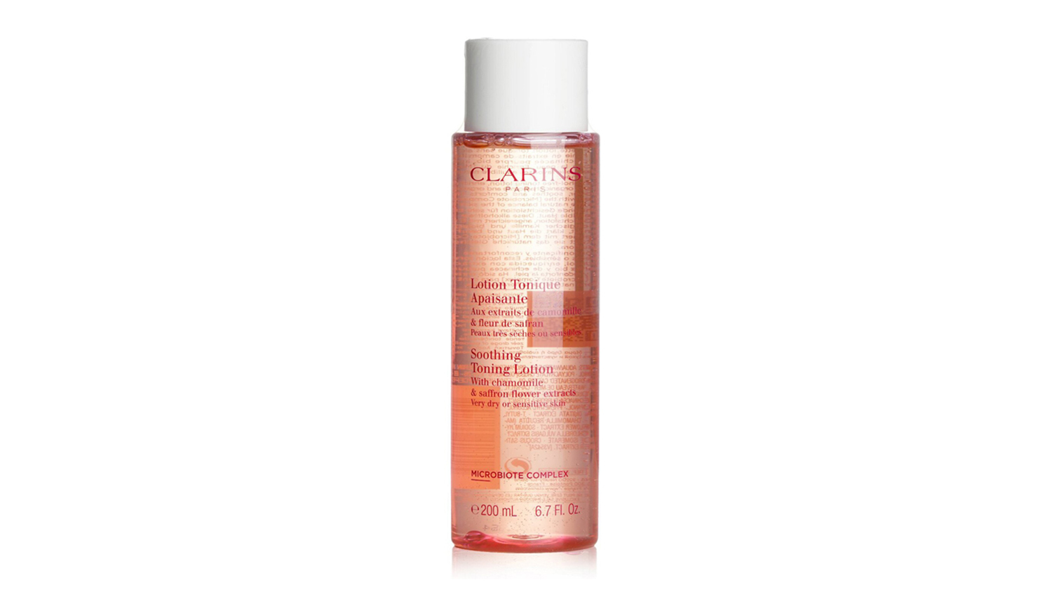Clarins Soothing Toning Lotion with Chamomile & Saffron Flower Extracts - Very Dry or Sensitive Skin - 200ml/6.7oz