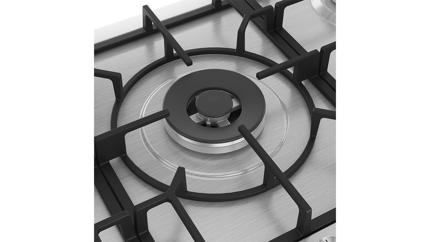 Beko 90cm 5 Burner Gas Cooktop - Stainless Steel (BCT90GX1)