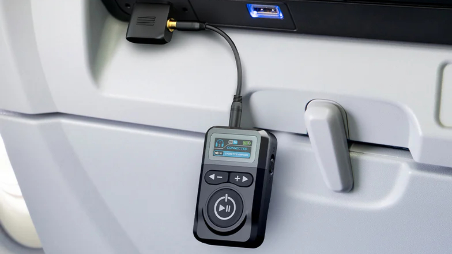 Cygnett Voyager Multistream Bluetooth Transmitter - Black (CY5163VOYAA)