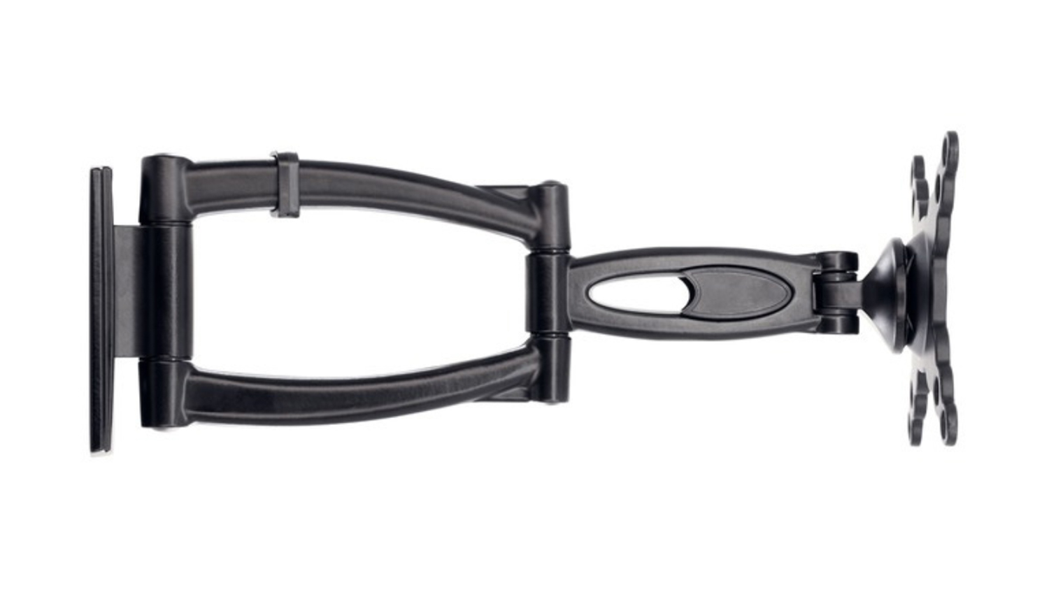 ENGLAON Wall Mount for 10" to 30" TV - Slim Full Motion VESA 100 x 100mm Max 15kg - Black