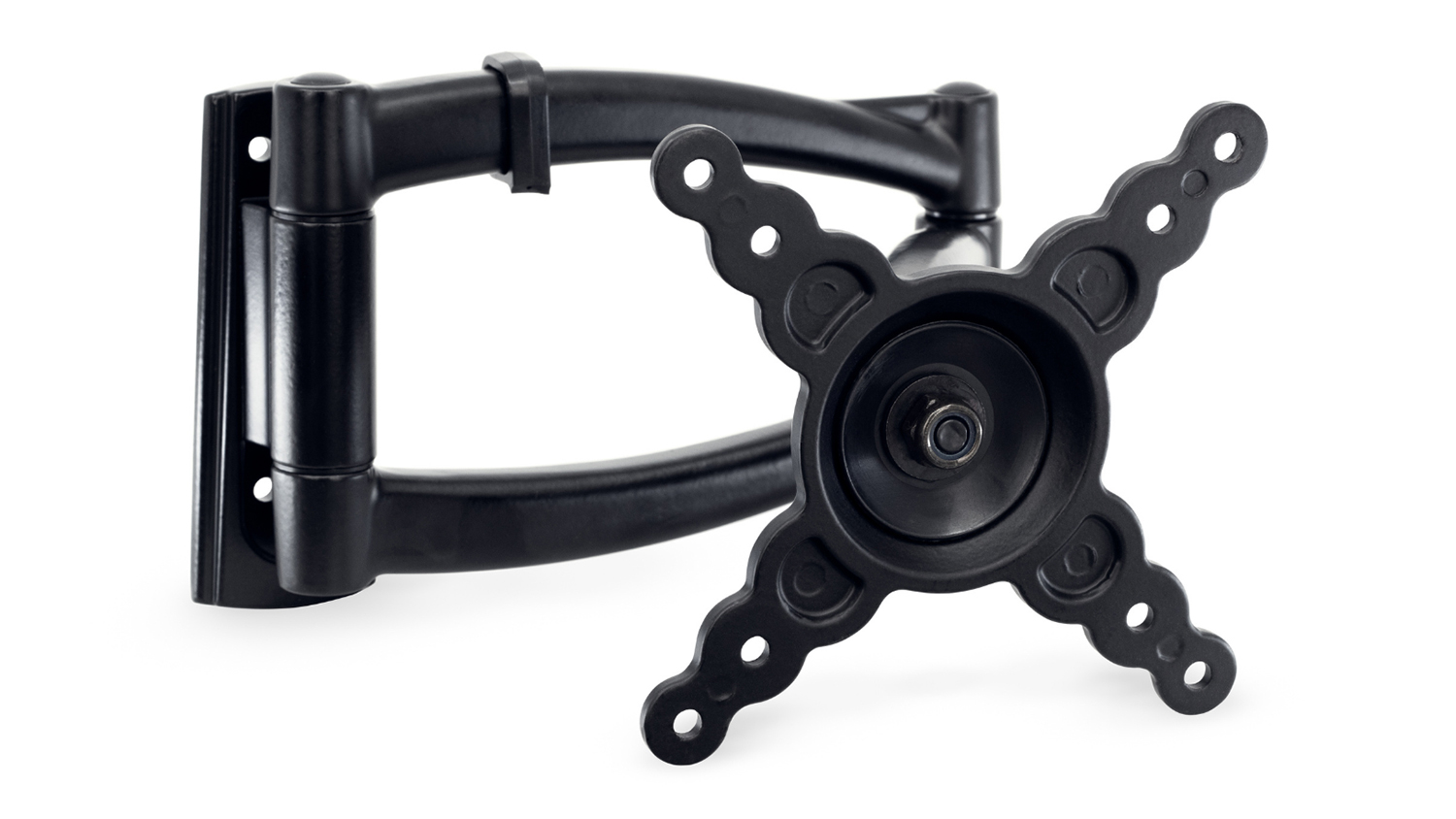 ENGLAON Wall Mount for 10" to 30" TV - Slim Full Motion VESA 100 x 100mm Max 15kg - Black