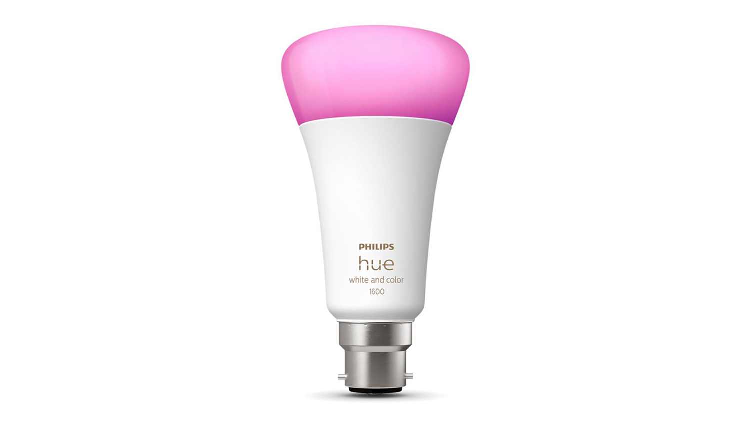 Philips Hue B22 A67 15W Smart Light Bulb - 1 Pack (White & Colour Ambiance)
