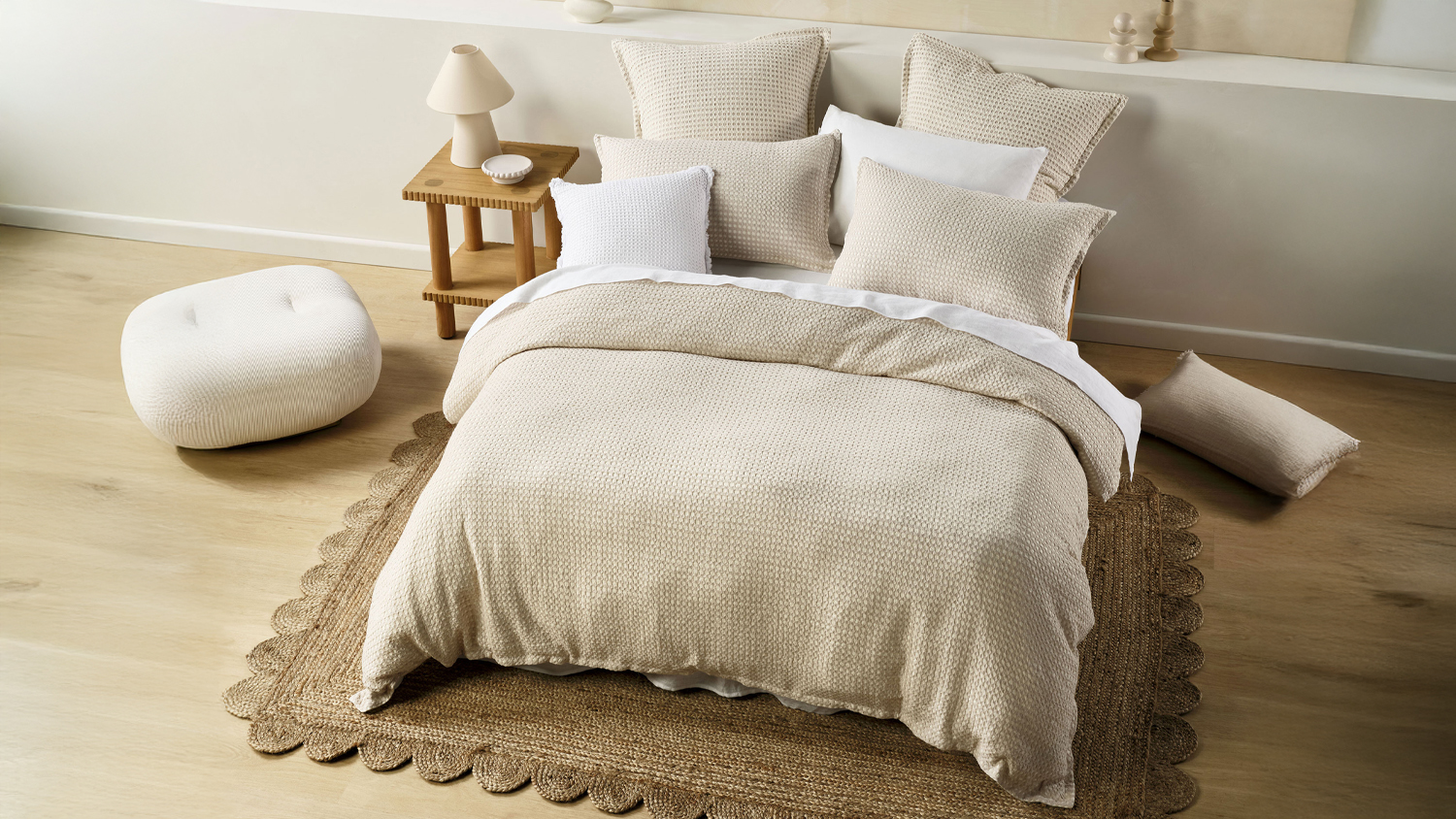 Cotswold Oat European Pillowcase by Savona