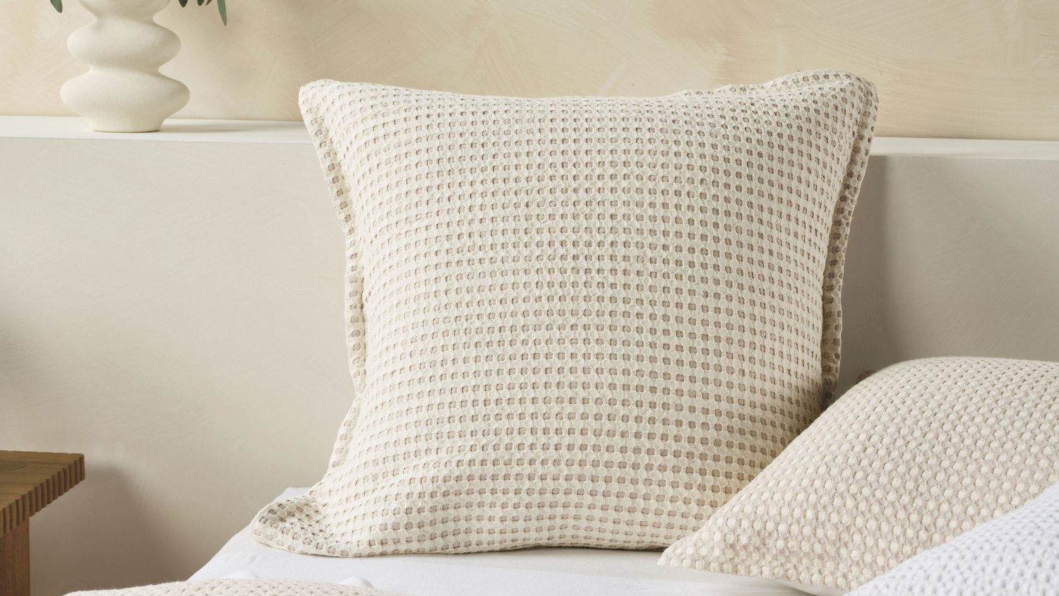 Cotswold Oat European Pillowcase by Savona