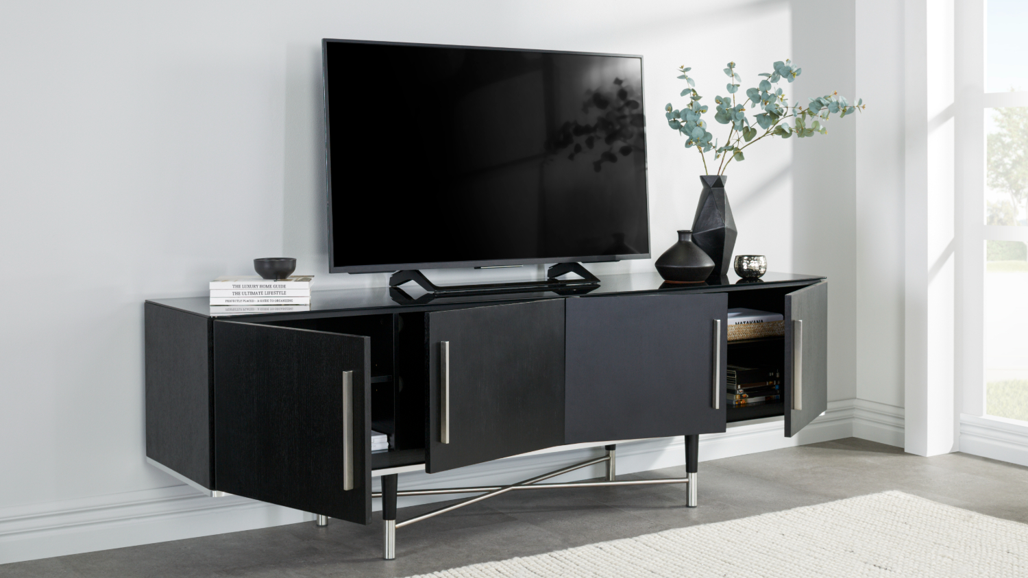 Angsana 2000mm 4 Door Entertainment Unit