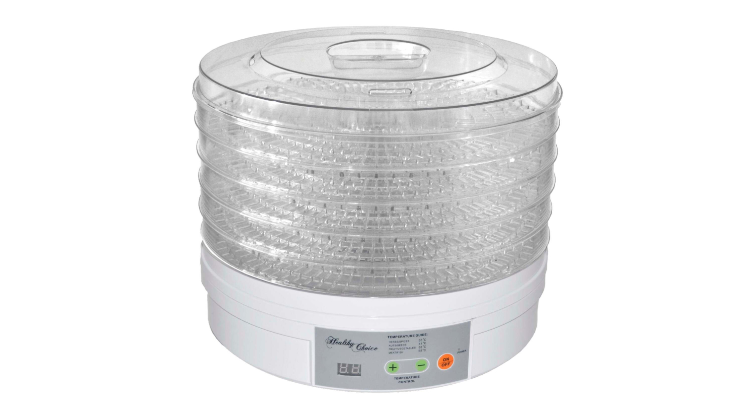 Healthy Choice European-Syle Food Dehydrator with Power Levels