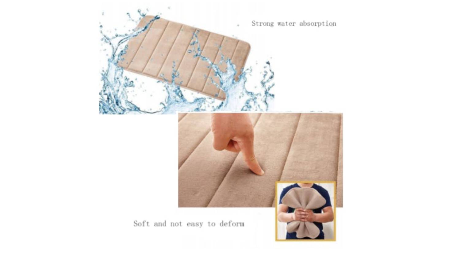 HOD Bath Mat 60 x 40cm - Grey