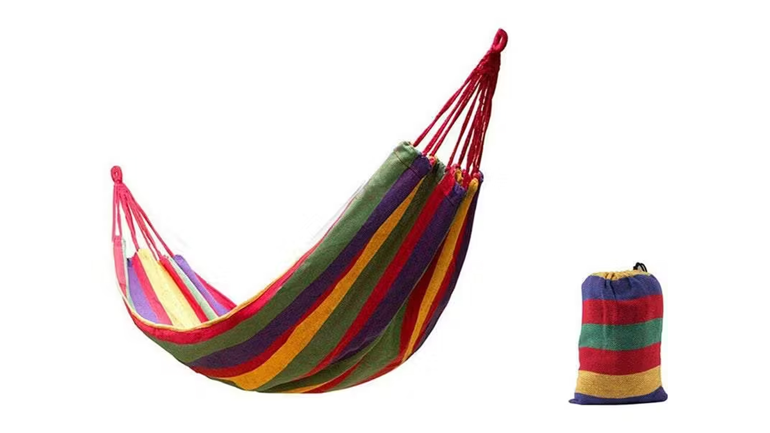 HOD Hammock 185 x 80cm - Red Striped