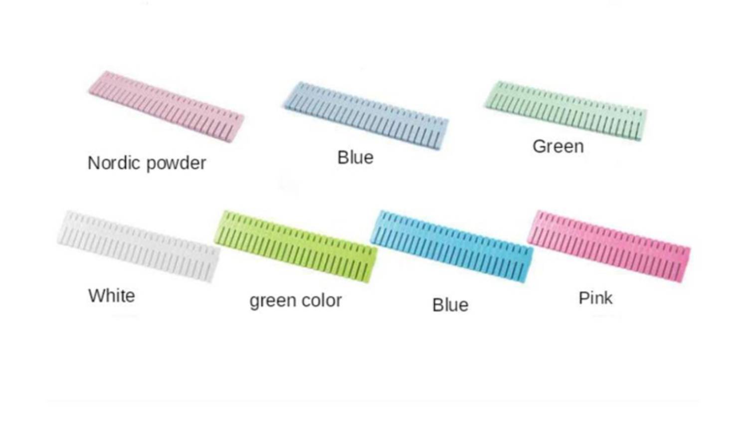 HOD Storage Drawer Dividers 8pcs. - Nordic Blue