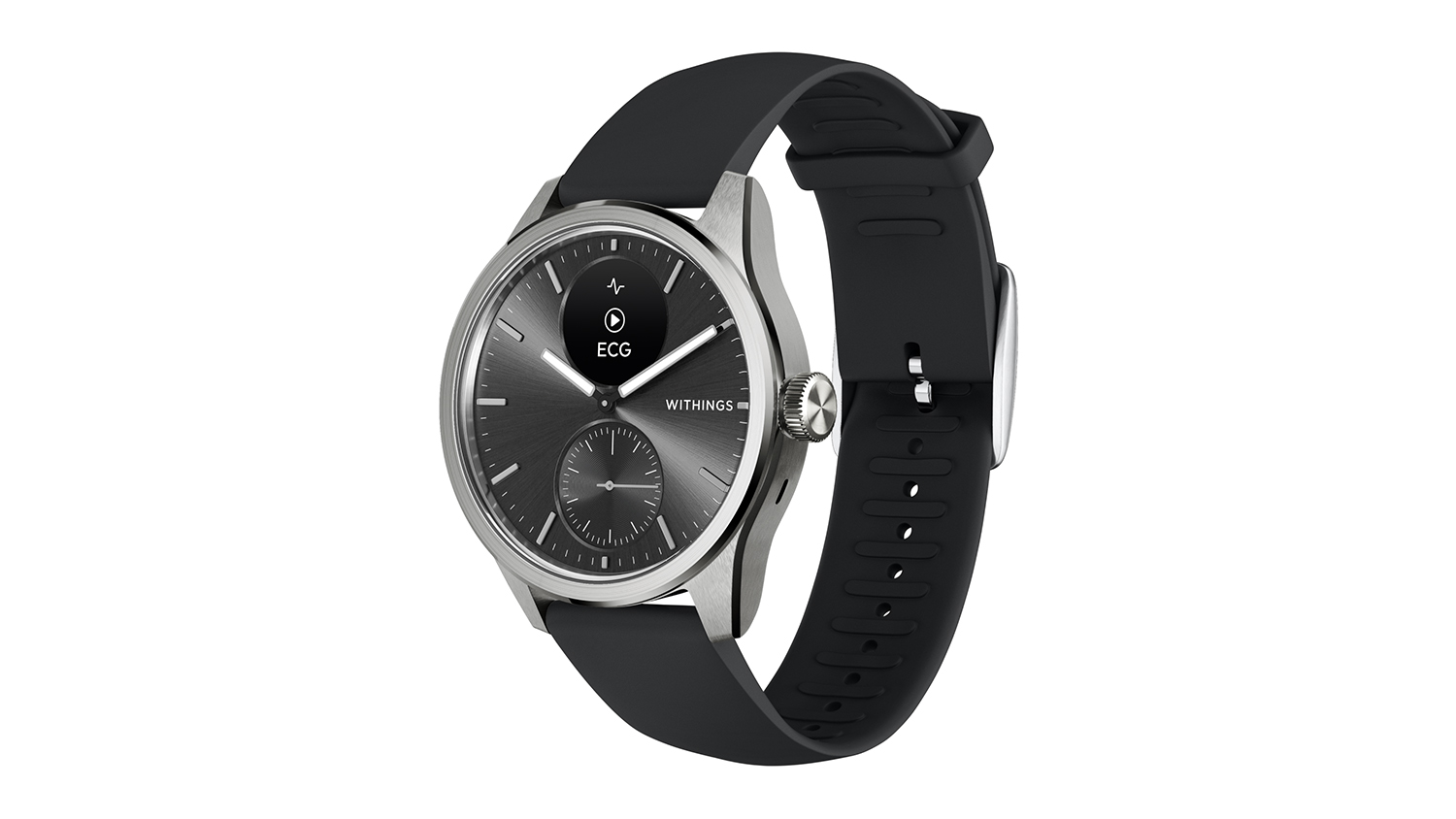 Withings ScanWatch 2 Health Monitoring Watch 42mm - Black