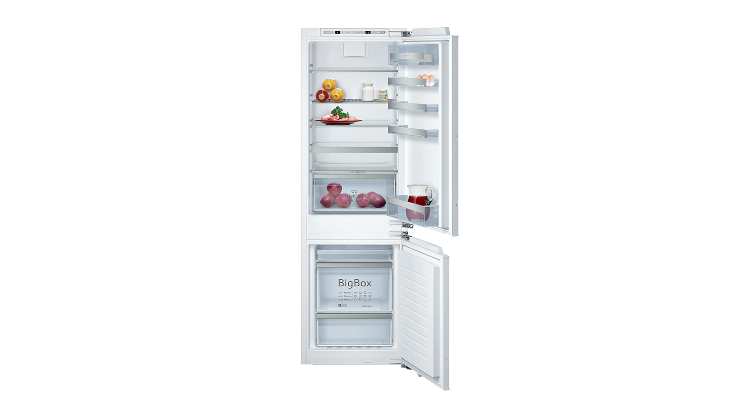 Neff 254L Integrated Bottom Mount Fridge Freezer - Panel Ready (KI7863D30A)