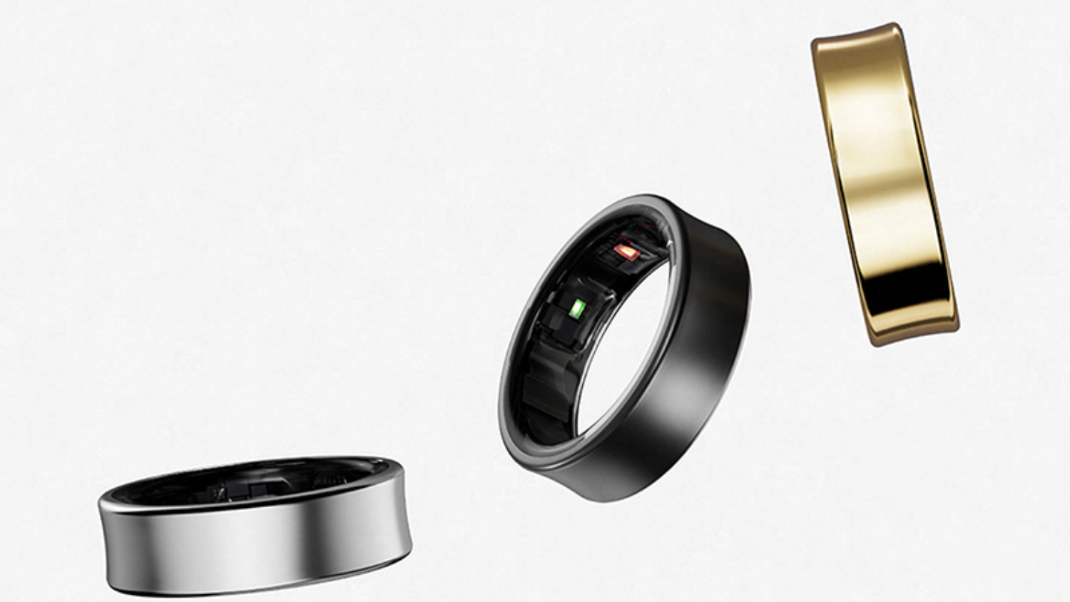 Samsung Galaxy Size 10 Smart Ring - Titanium Gold (SM-Q500NZDAXNZ)