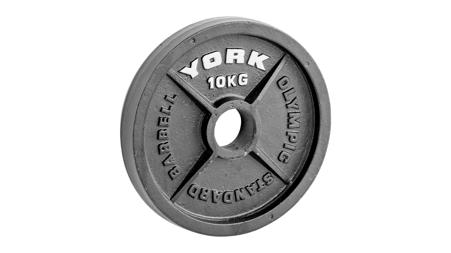 York Cast Iron Weight Plate 10kg