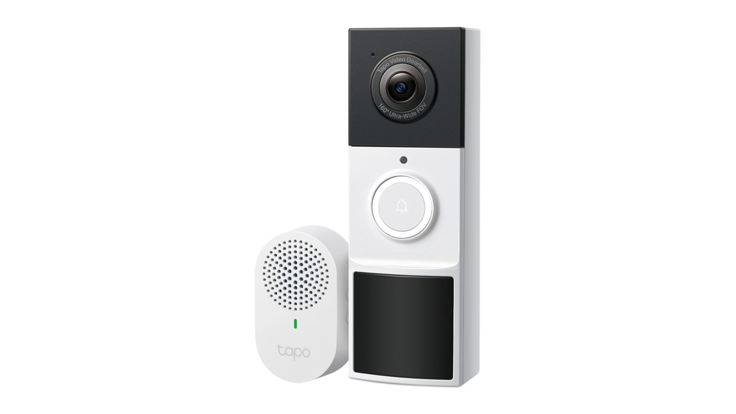 TP-Link Tapo D210 Video Doorbell - White (Wireless, 2K, Night Vision,  Detection, Two-Way Audio)