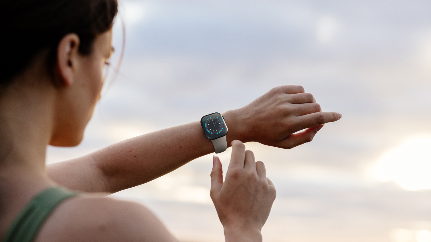 Cygnett FlexBand Silicone Band for Apple Watch 3/4/5/6/7/8/9/10/SE - Champagne (Fit Case Size 38/40/41/42mm)