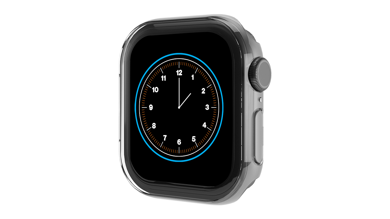 Cygnett EdgeShield Case with Screen Protector for Apple Watch 10 - Clear (Fit Case Size 42mm)