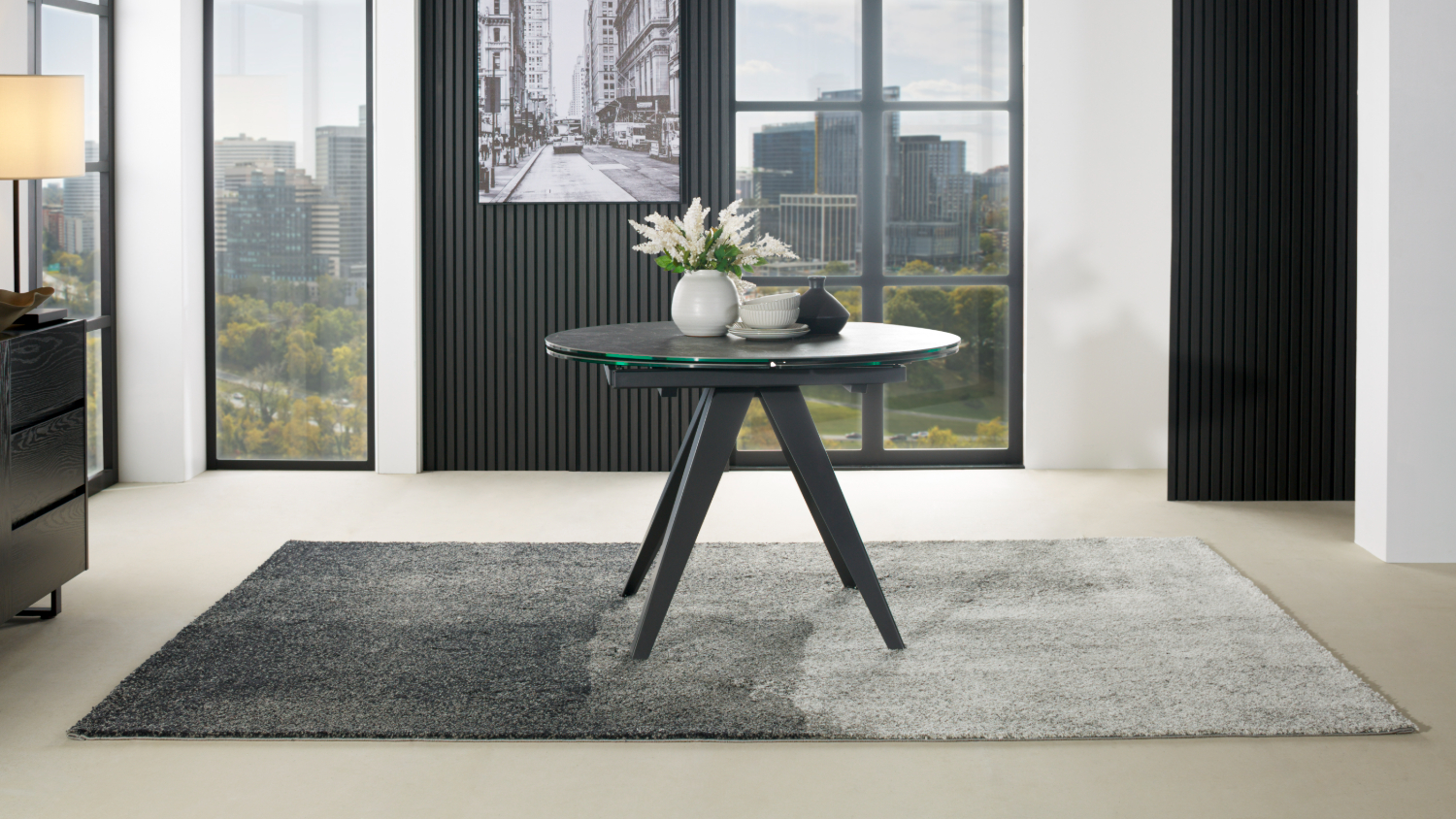 Ethan 1100-1800mm Extension Dining Table