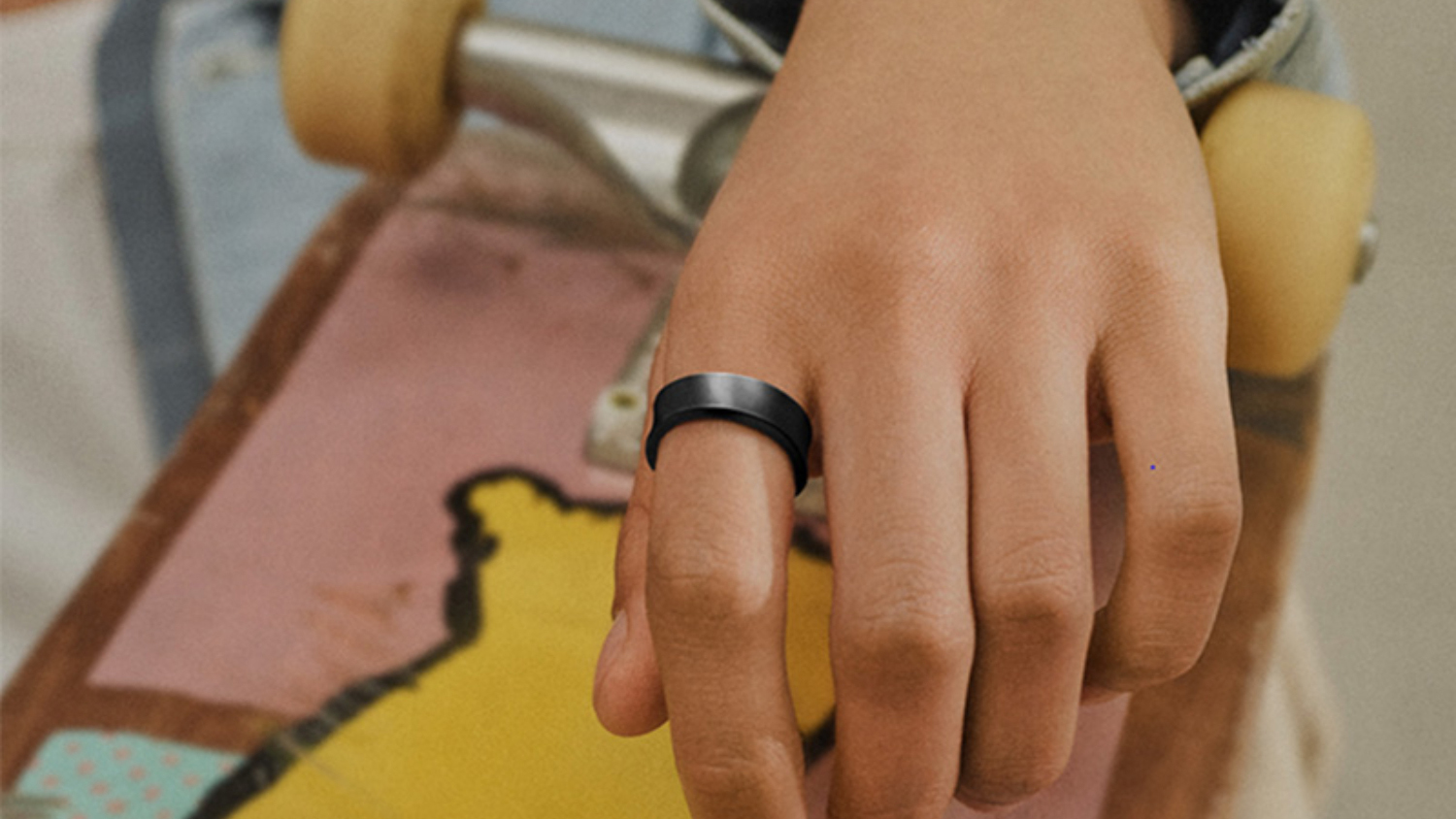 Samsung Galaxy Size 12 Smart Ring - Titanium Black (SM-Q502NZKAXNZ)