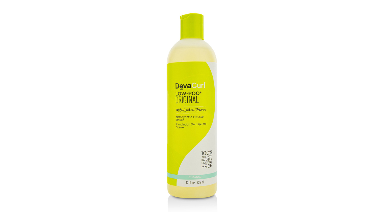 DevaCurl Low-Poo Original (Mild Lather Cleanser - For Curly Hair) - 355ml/12oz