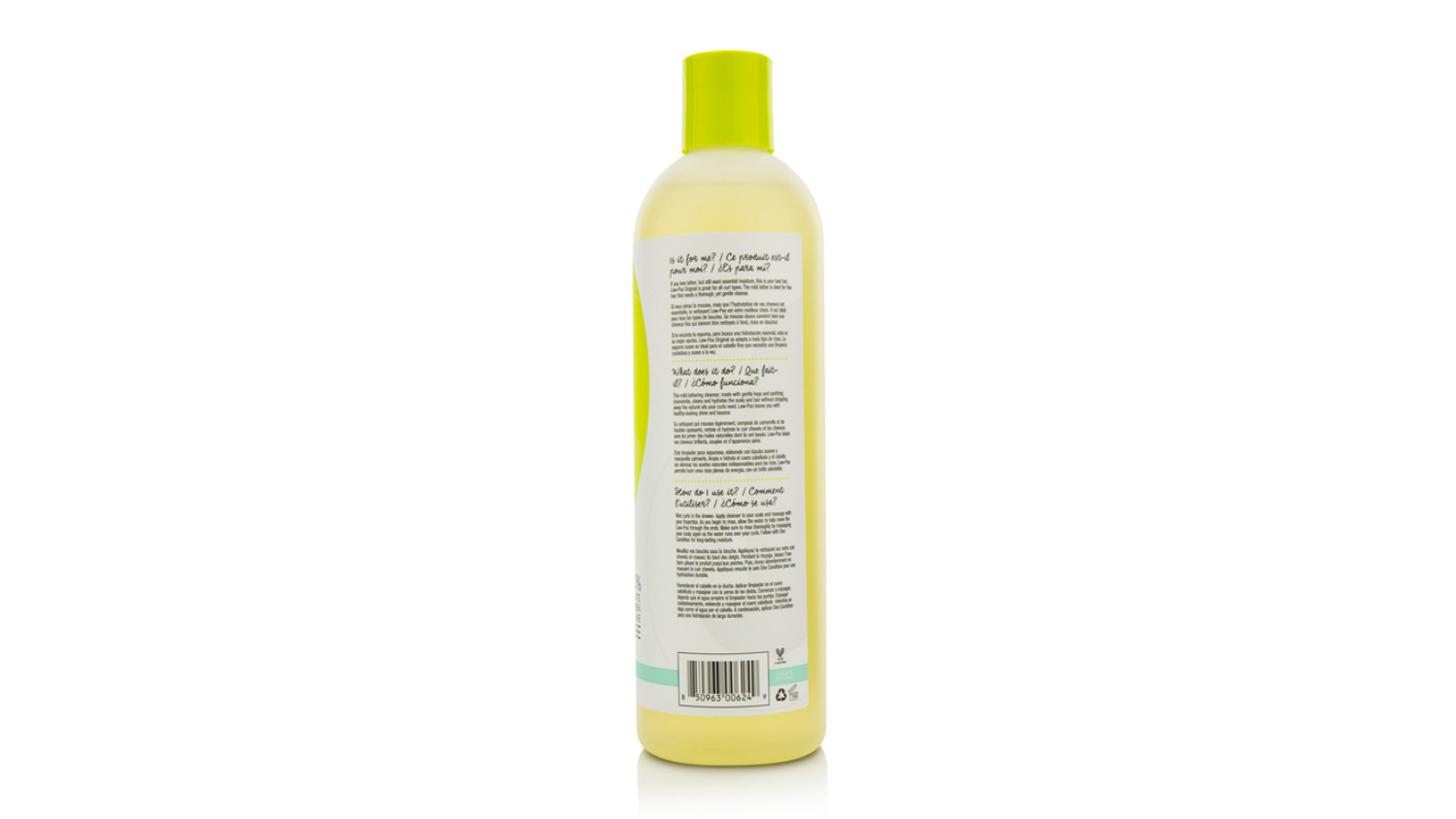 DevaCurl Low-Poo Original (Mild Lather Cleanser - For Curly Hair) - 355ml/12oz