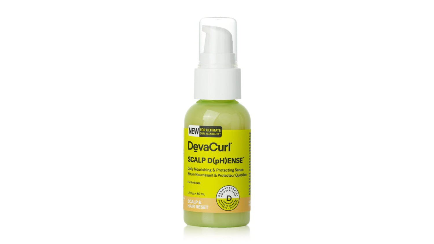 DevaCurl Scalp D(Ph)Ense Daily Nourishing & Protecting Serum - For Dry Scalp - 50ml/1.7oz