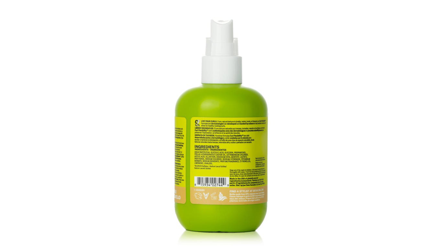 DevaCurl Scalp Puri(Ph)Y Easy-Rinse Exfoliating Spray - 236ml/8oz